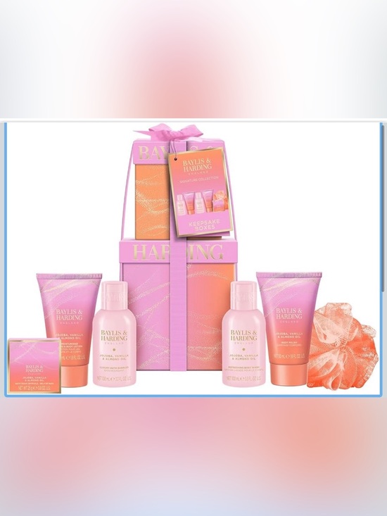 Baylis & Harding Other - Baylis & Harding Jojoba, Vanilla & Almond Oil Signature Collection with gift box